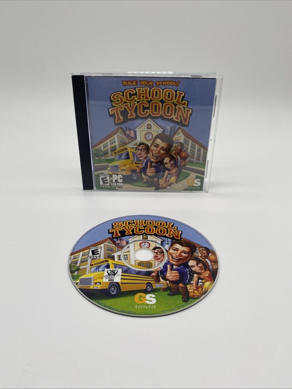 School Tycoon PC CD-Rom 2003 Windows School Management Simulation Game